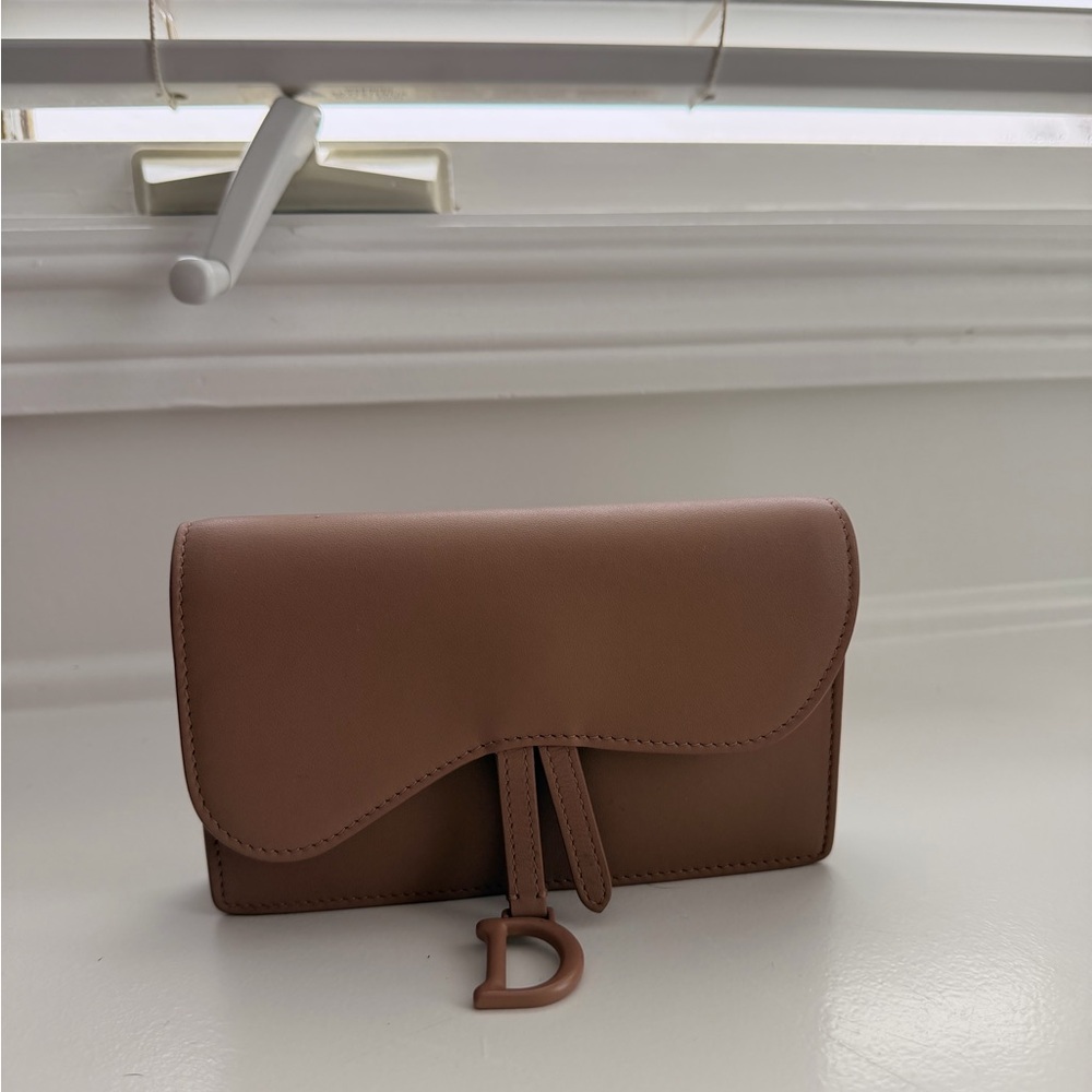 Christian Dior Waist Bag Leather Saddle